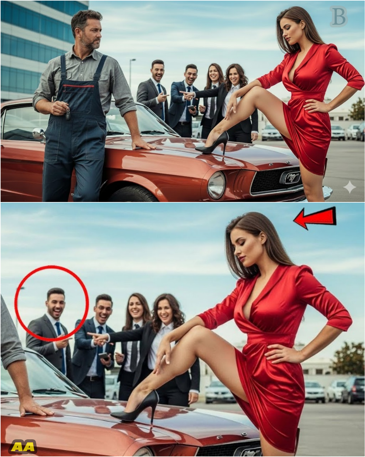 🚗 Beneath the Rust: The Janitor Who Built the Future 💔