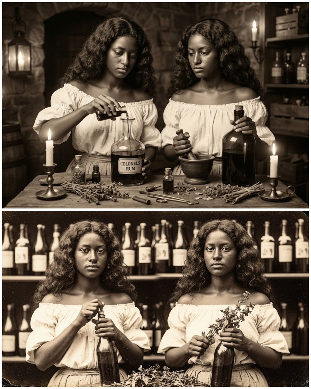 The Twin Slaves Who Poisoned the Colonel’s Rum Stock