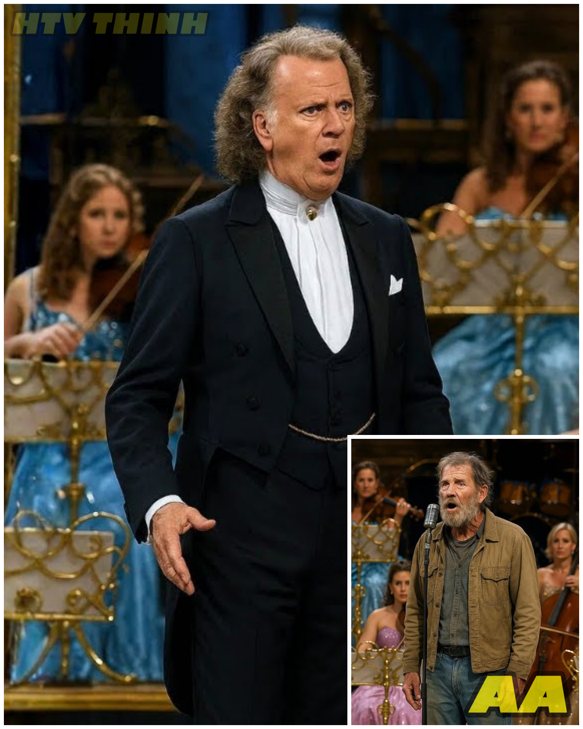 😱 ANDRÉ RIEU INVITES AN UNKNOWN PERSON TO SING… WHAT HAPPENS NEXT LEAVES EVERYONE SPEECHLESS 😱 – HTT