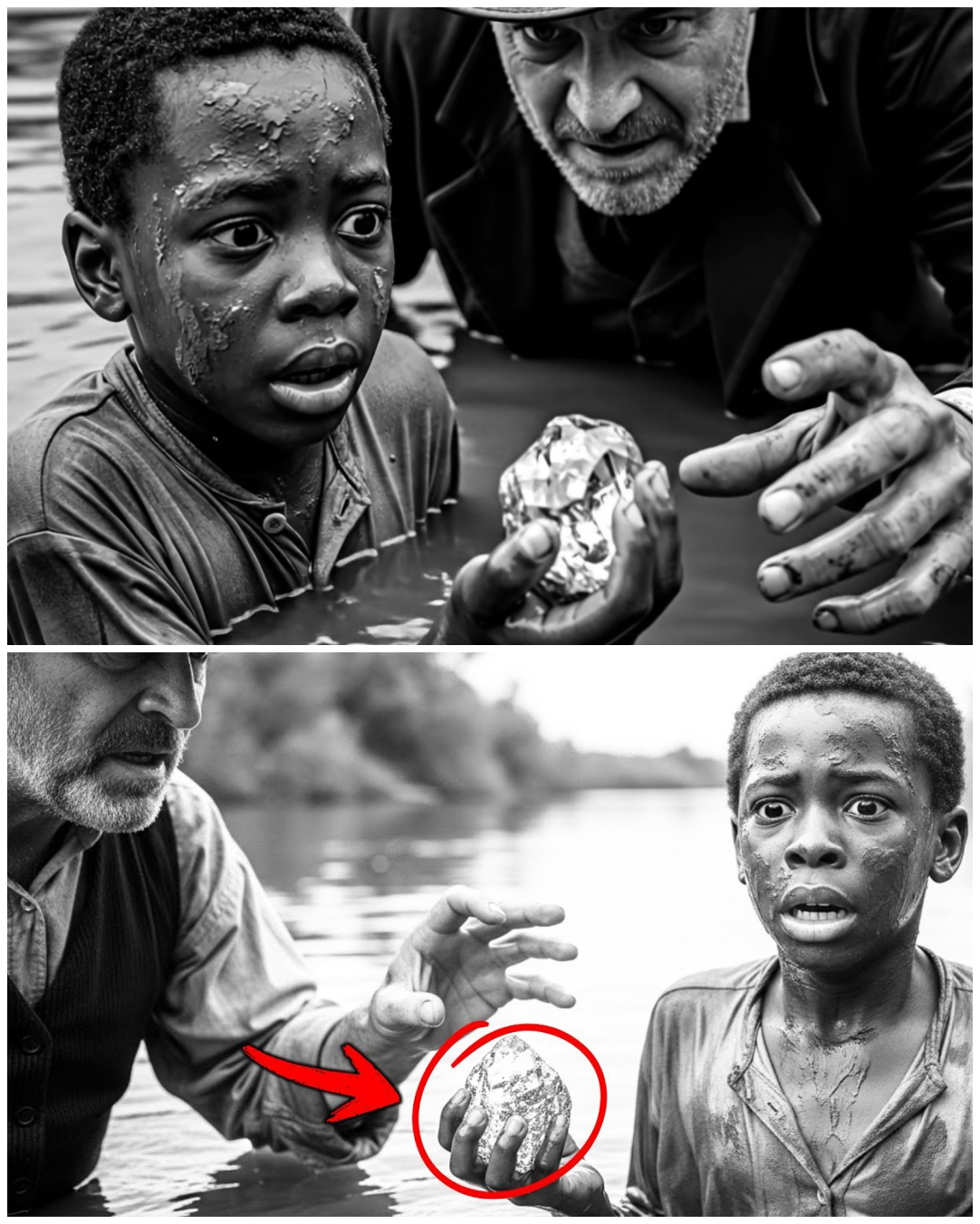 slave boy found a $5 million diamond in the river – the overseer saw it and shouted THIS IS MINE NOW