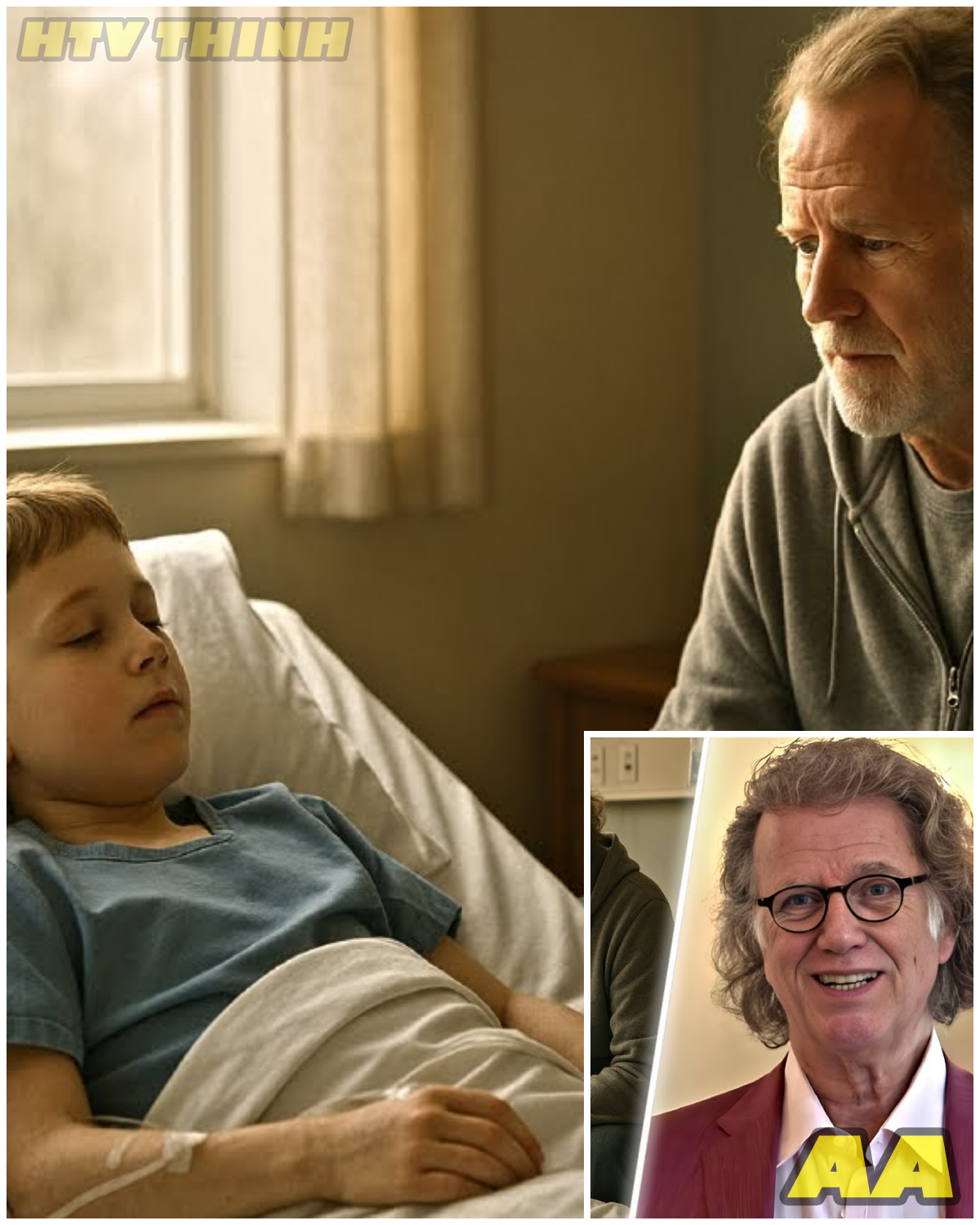 😱 André Rieu Fulfills Fan’s Last Wish and Bursts Into Tears! What He Asked Moved Everyone 😱 – HTT