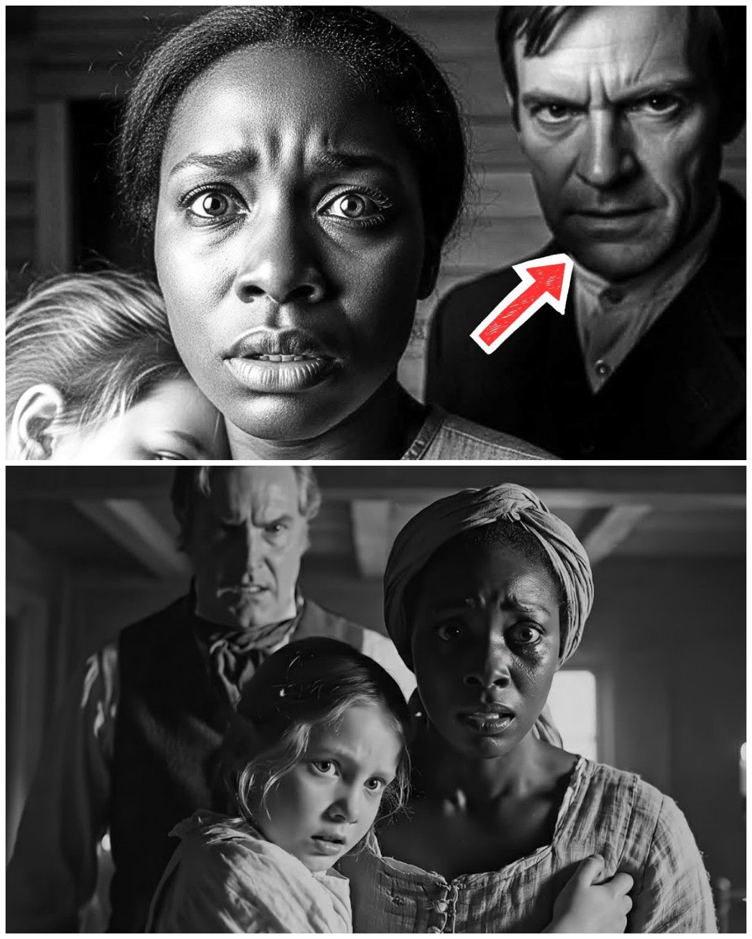 The master tried to use the slave nanny, but his wife heard everything—that night, she chose revenge