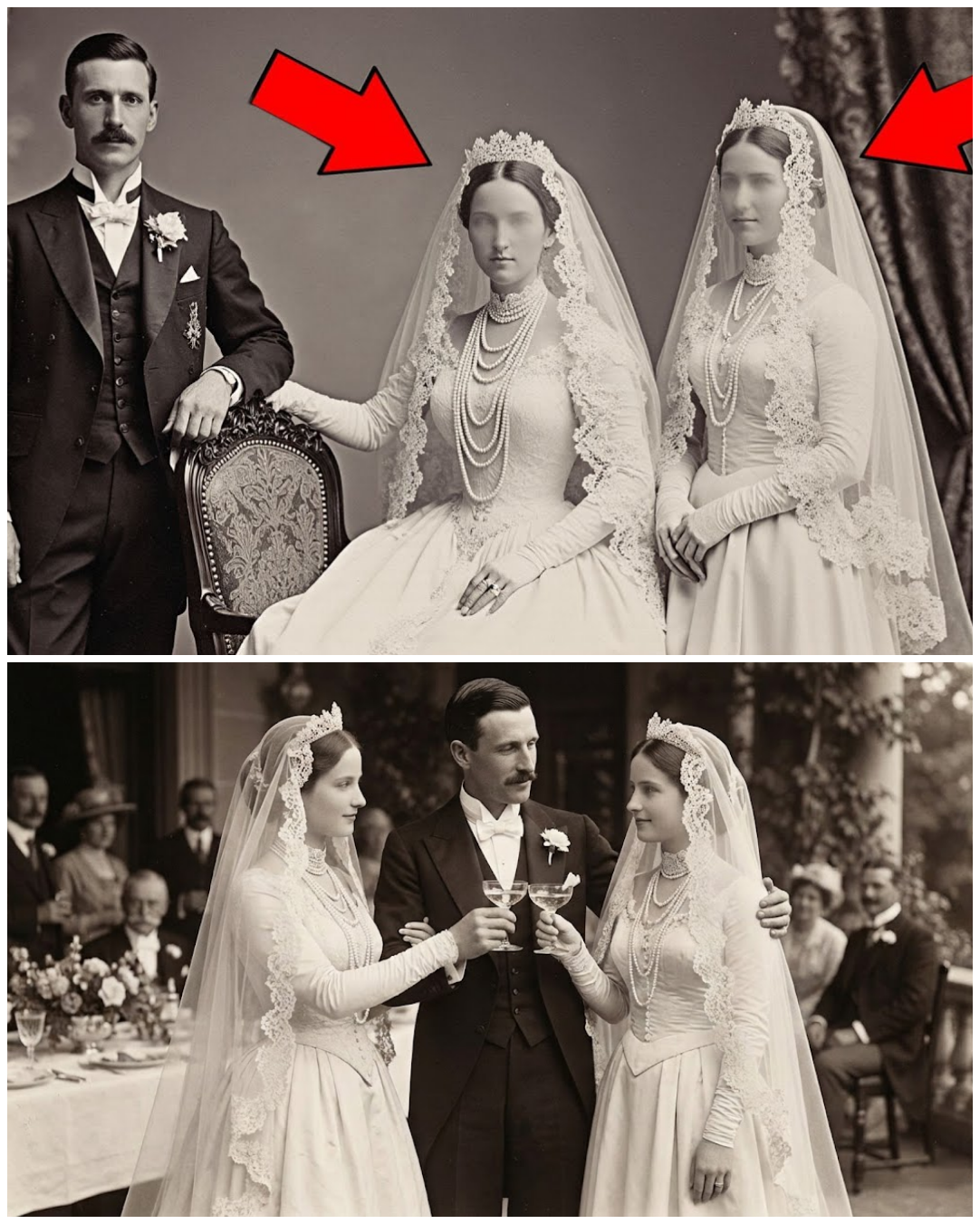 These Four Sisters Pose Elegantly — but the Youngest Girl’s Shadow Reveals Something That Shouldn’t