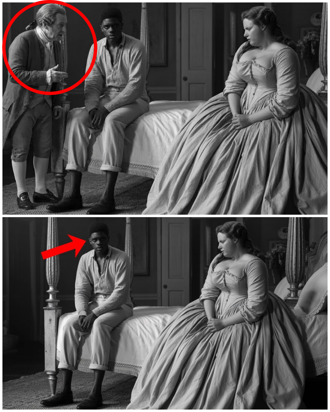 Master Forced Young Slave to Spend The Night With His Obese Daughter, What Happened Next