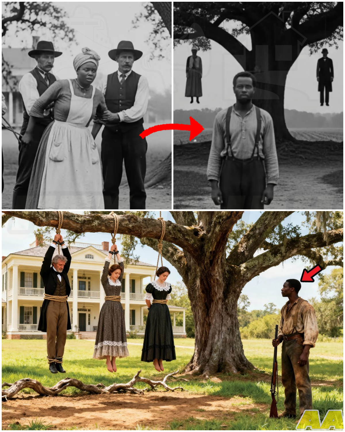 🎰 They Killed His Wife — So He Hung the Master’s Entire Family on the Same Tree