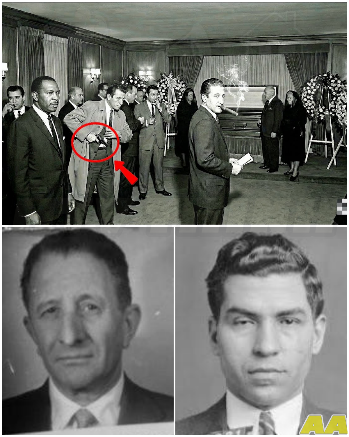 🎰 Carlo Gambino Walked Into Danger at Luciano’s Funeral—Only Bumpy Johnson Saw What Was Coming