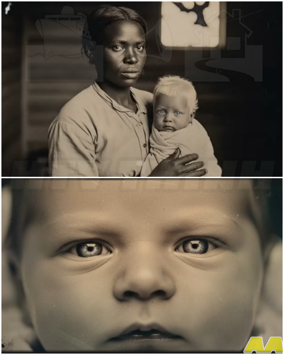 🎰 Virginia Discovered Slave Babies With Emerald Eyes and Blonde Hair — All From One Father