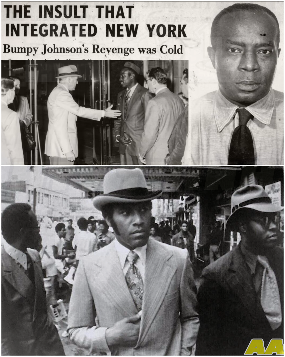 🎰 R*cist Doorman Insults Bumpy Johnson at Whites-Only Club – What Happened Next Shocked New York