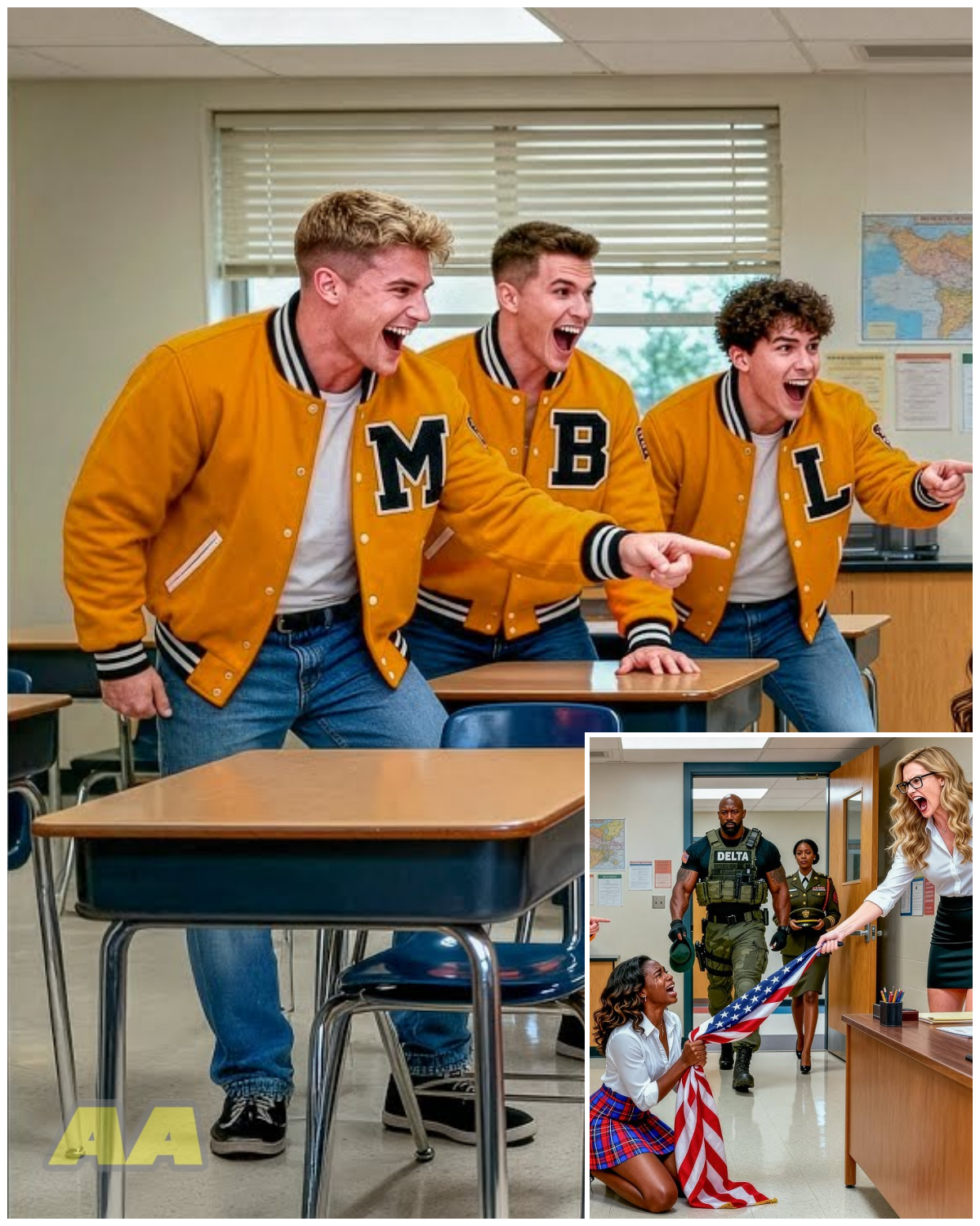 Watch the Moment a Teacher Ordered a Student to Beat a Disabled Vet’s Daughter and Got Arrested by the FBI!