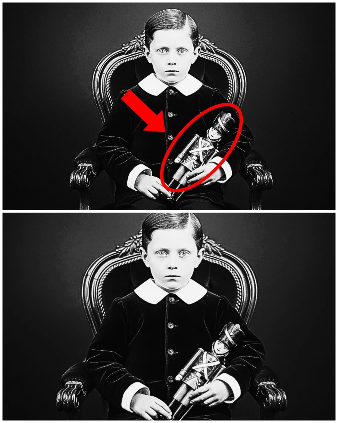 1904 Portrait Discovered — Experts Shocked When Zooming In on the Toy