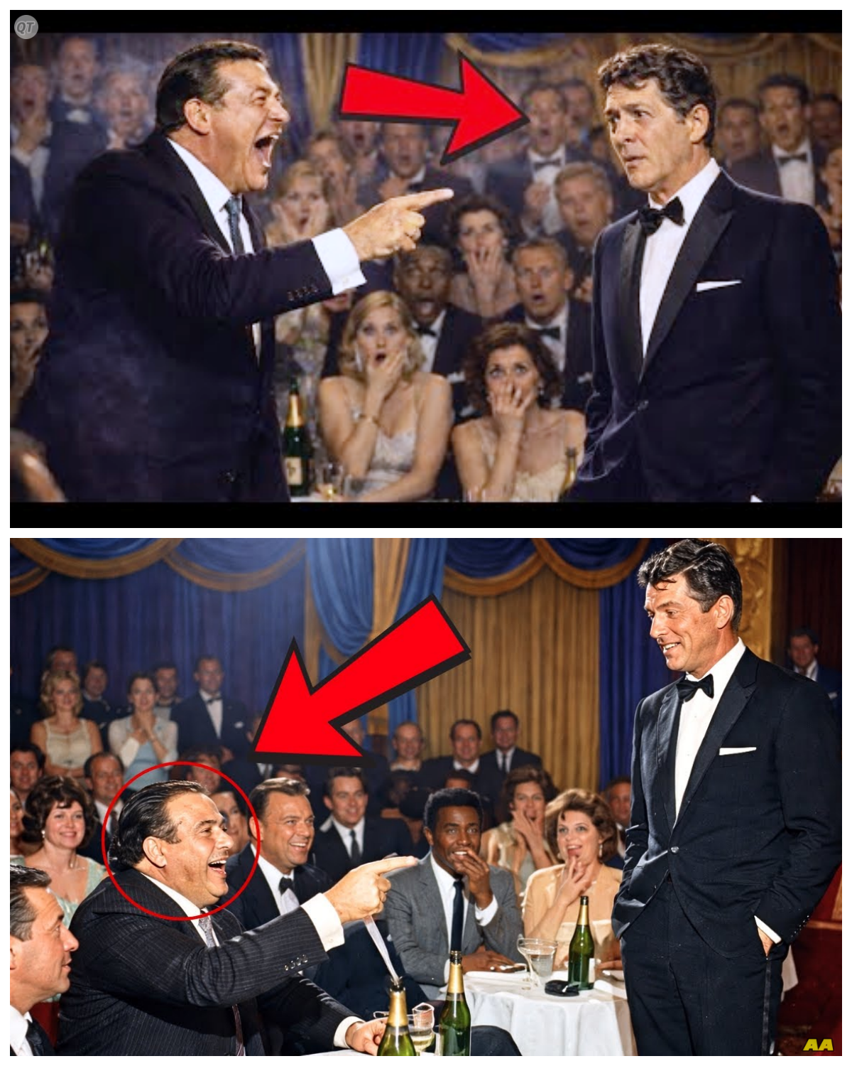 A Mob Boss Made a Joke About Dino Jr. — Dean Martin Calm Response Shocked Everyone!  Las Vegas, October 1989.  A mob boss said something so cruel about Dean Martin’s dead son that four bodyguards stepped back expecting violence.  But what Dean did next wasn’t violent.  It wasn’t loud.  It wasn’t what anyone expected.  And by the end of that night, one of the most feared men in America would be forced to do something he had never done in 40 years of organized crime.  But here’s what nobody talks about.  There was a secret behind Dean’s response.  A promise he had made to his dying son that gave him a strength no threat could break.  That promise would be revealed before the night was over.  And it would change everything.  The Riviera Hotel was electric that Saturday night.  Slot machines rang, champagne flowed, and in the main showroom, Dean Martin was scheduled for his 1000 p.m.performance.  At 72 years old, Dean was a shadow of the man he’d once been.  The king of Cool had lost his crown…………..