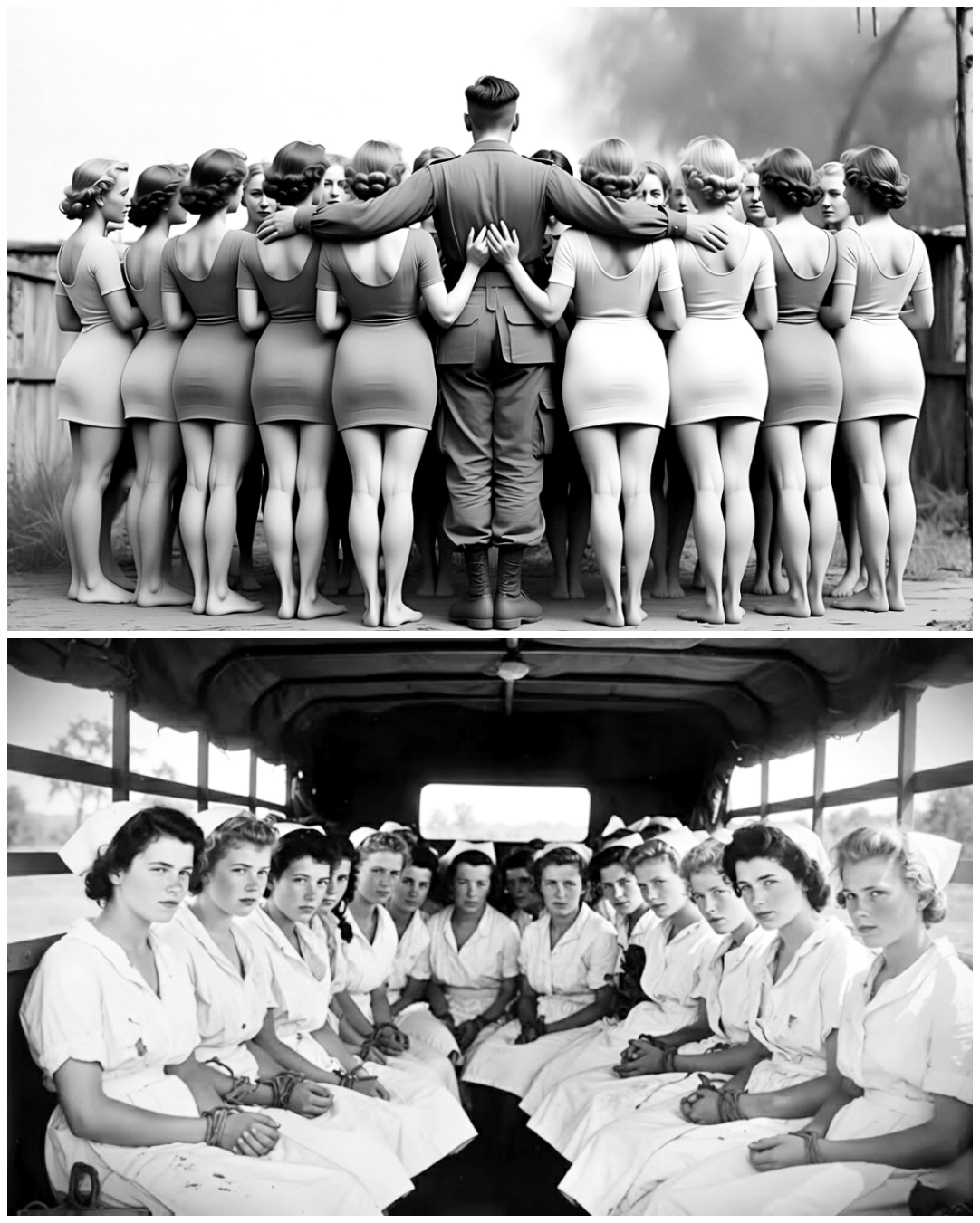 The Lone GI Who Defied Orders to Protect 15 Beautiful Enemy German Nurses