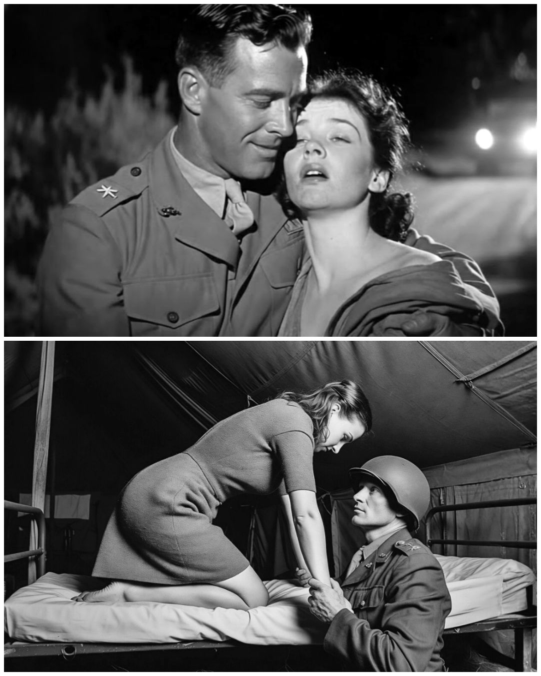 “Stay With Me Until Dawn,” Said the Rescued German POW to Her American Hero