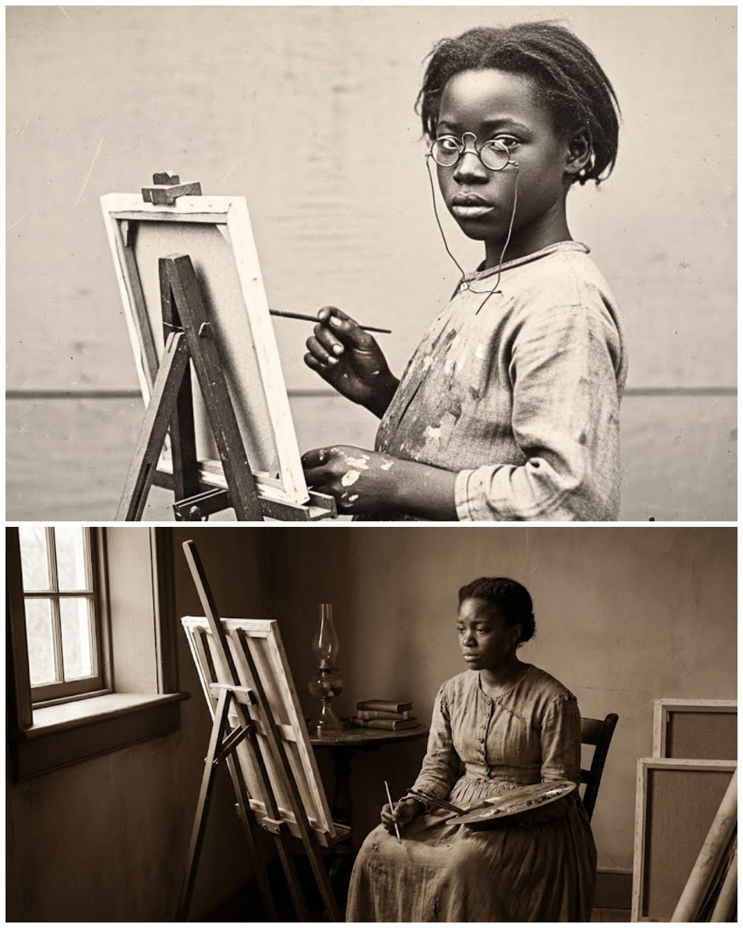 (VIDEO) (1862, Lydia Moore) The Black girl who painted incredible paintings — but had a terrible life