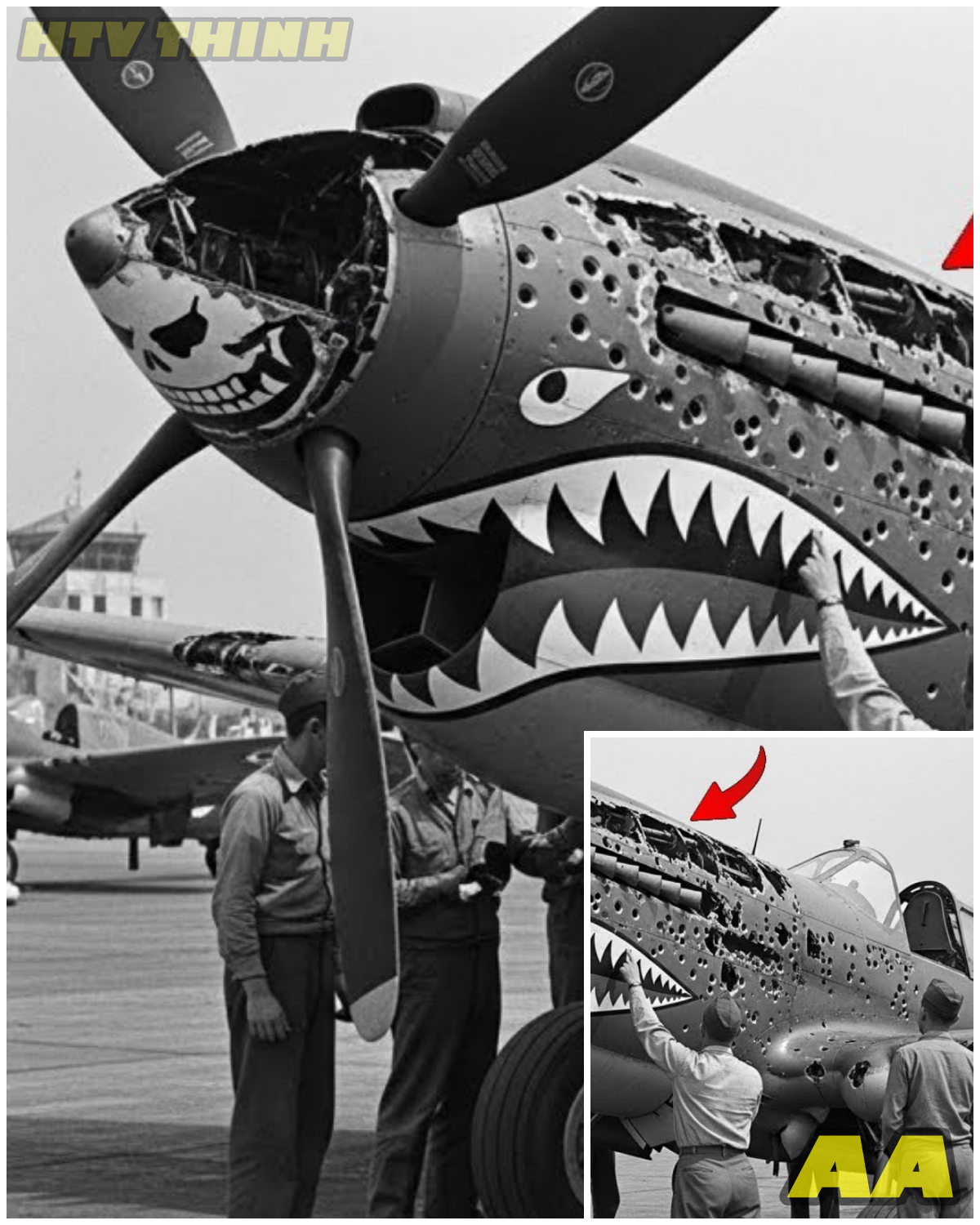 😱 How One Man’s Courage and a Damaged P-40 Defied All Expectations in the Face of Overwhelming Odds! 😱 – HTT