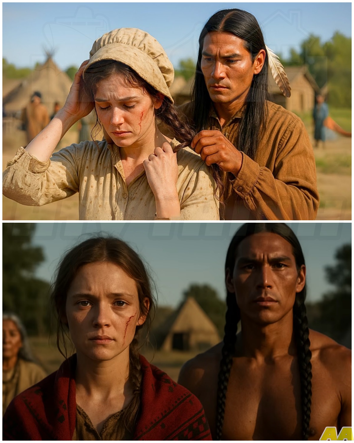 🎰 She removed her bonnet and whispered, “I’m not pretty”—then an Apache man braided her hair in a sacred ceremony that transformed her world forever