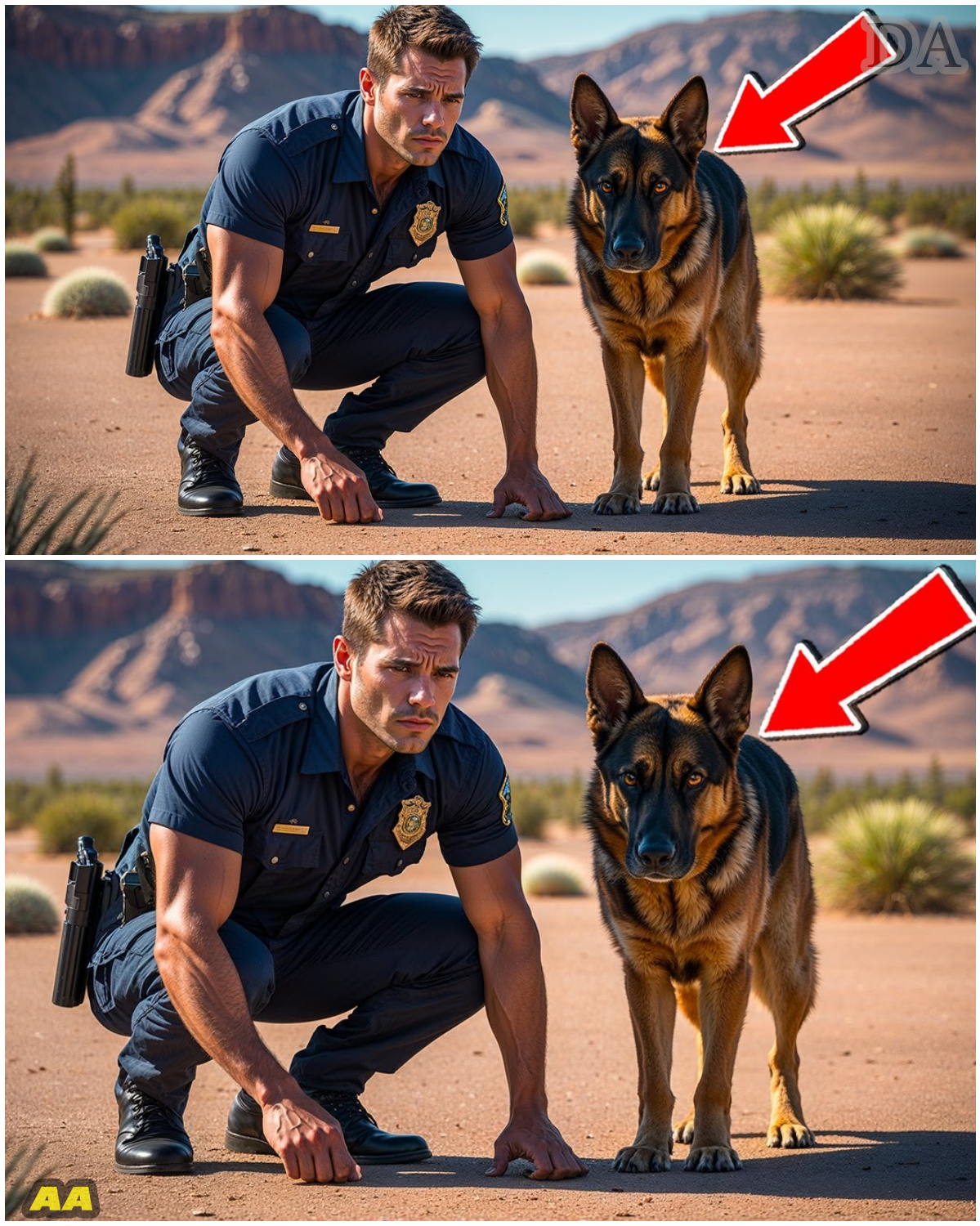 The Desert’s Whisper: How a K9’s Nose Uncovered a Conspiracy