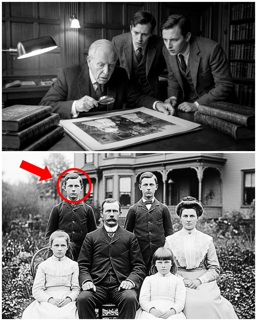 100-Year-Old Portrait Found — And Scholars Turn Pale When They Zoom In on the Eyes!