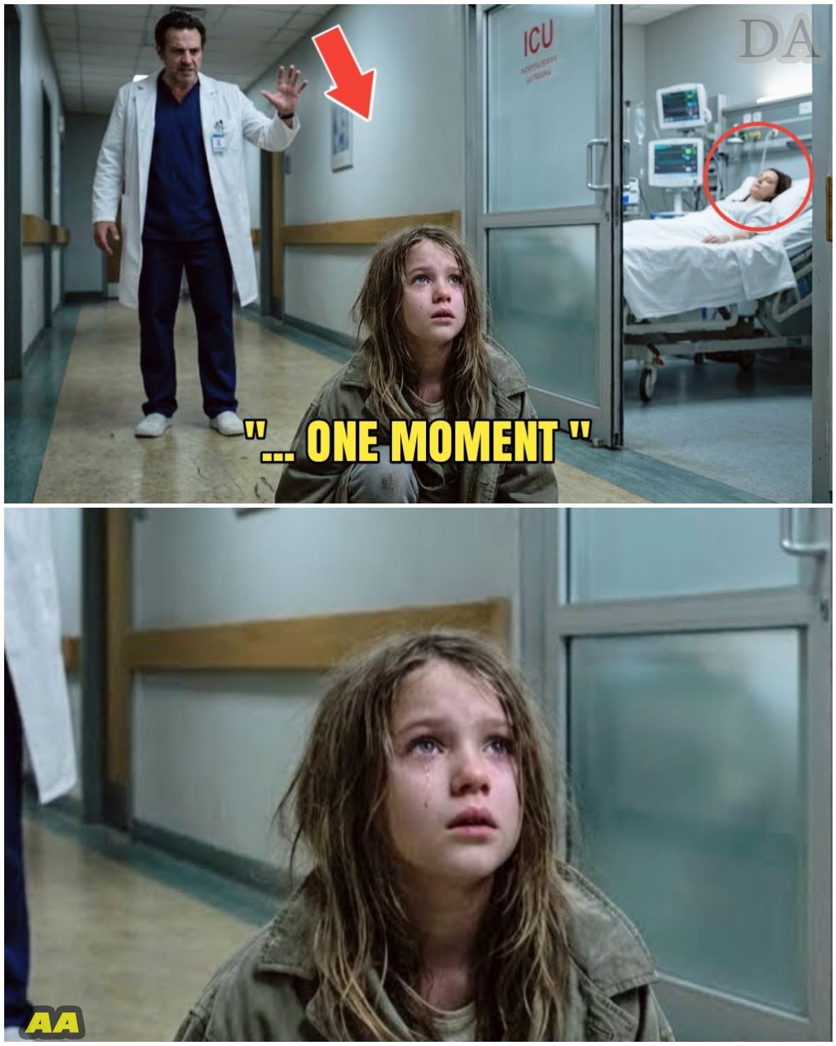 The Surgeon’s Shadow: A Moment Frozen in the ICU