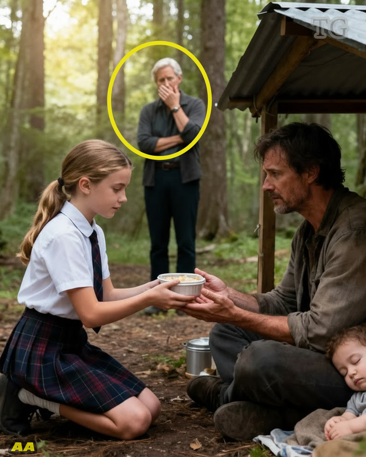 Shadows Behind the School