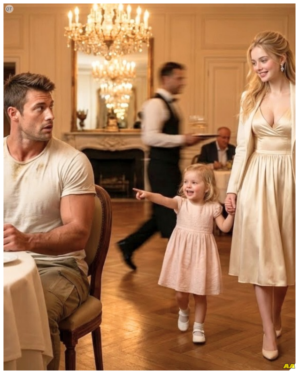 They Set Up the Poor Mechanic on a Blind Date as a Prank—But the CEO’s Daughter Said, “I Like Him”… They set up the poor mechanic on a blind date as a prank, but the CEO’s daughter said, “I like him. ” Eli Turner was 30 years old and lived a quiet life on the outskirts of town. A skilled mechanic with strong hands and a gentle nature, he spent his days fixing cars and his evenings caring for his aging mother. He did not go out much. He did not dress up. He stayed off dating apps and rarely talked about romance. What he did day in and day out was offer help to anyone who needed it, expecting nothing in return. At the garage, a group of younger men from a nearby office often stopped by during their lunch breaks. They liked Eli in a distant sort of way, but found his simplicity amusing. His outdated clothes, his cluelessness around women, his habit of bringing the same sandwich everyday. He probably thinks a date means changing oil together. One of them joked once, making the others laugh. Then one day, they had an idea. Let’s set him up on a blind date, one said, grinning. Somewhere fancy. See what happens when a woman way out of his league just walks. They crafted a fake program. Something like workers appreciation blind date. They told Eli he’d been nominated by a secret admirer. The prize, dinner at one of the fanciest restaurants in town and the chance to meet someone special. Eli was confused but touched. He never thought of himself as date worthy. But that night, when he told his mother, she smiled gently and squeezed his hand. “Maybe it’s time,” she said. “You never know…….