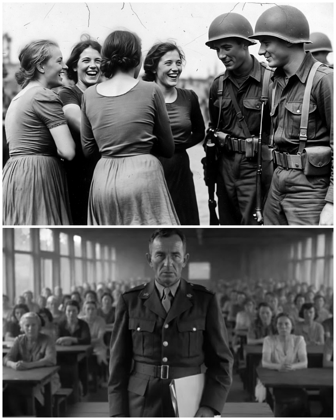 German Women POWs Told American Soldier To Choose Who They Like To Marry