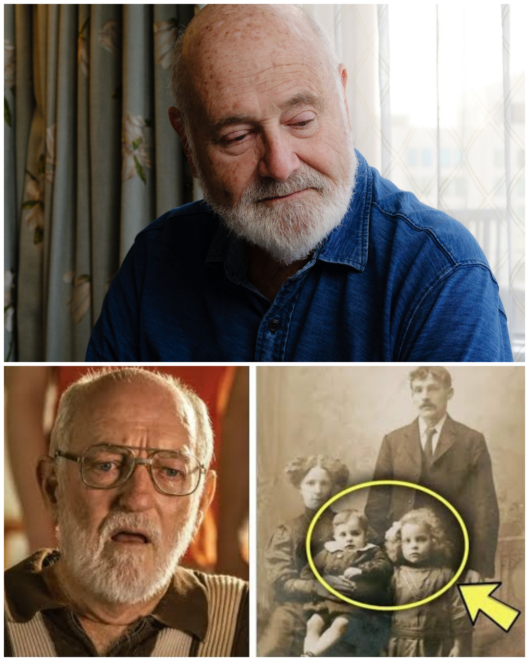 “GRANDPA, 83, FINDS AN OLD FAMILY PHOTO IN THE ATTIC — ‘THAT’S NOT POSSIBLE… HE DIED BEFORE I WAS BORN’ — A SMILING STRANGER WITH HIS FACE, A SHADOW WHERE NO ONE STOOD, AND A CHILLING SECRET HIS FAMILY KEPT BURIED FOR GENERATIONS 😱🔥”