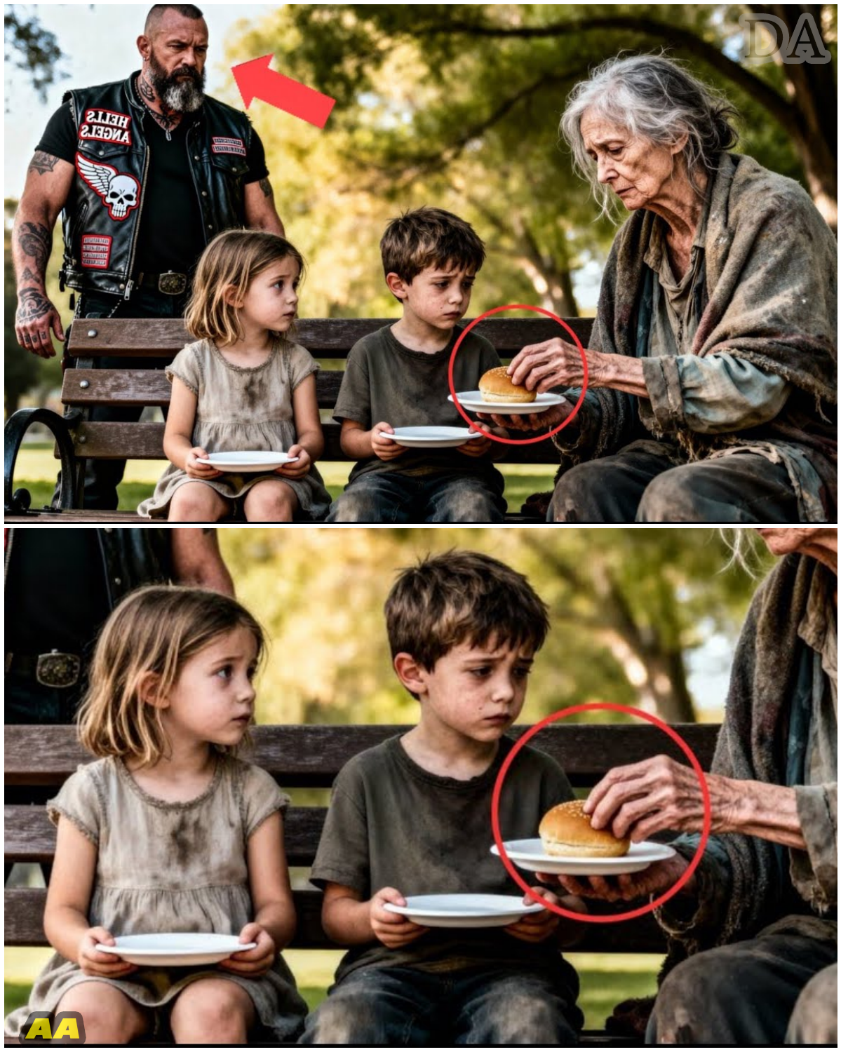 The Angel of the Park: A Biker’s Unexpected Compassion