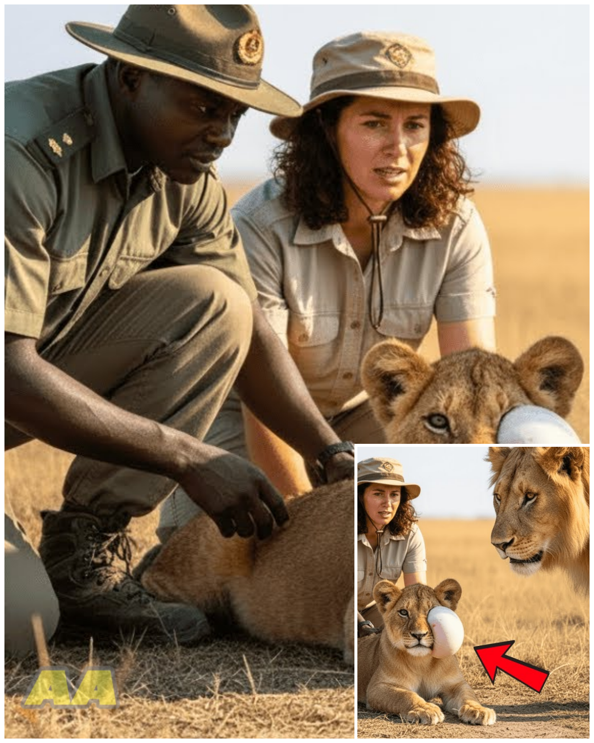 A Father’s Desperate Journey: How One Lion’s Love Defied Nature to Save His Son!