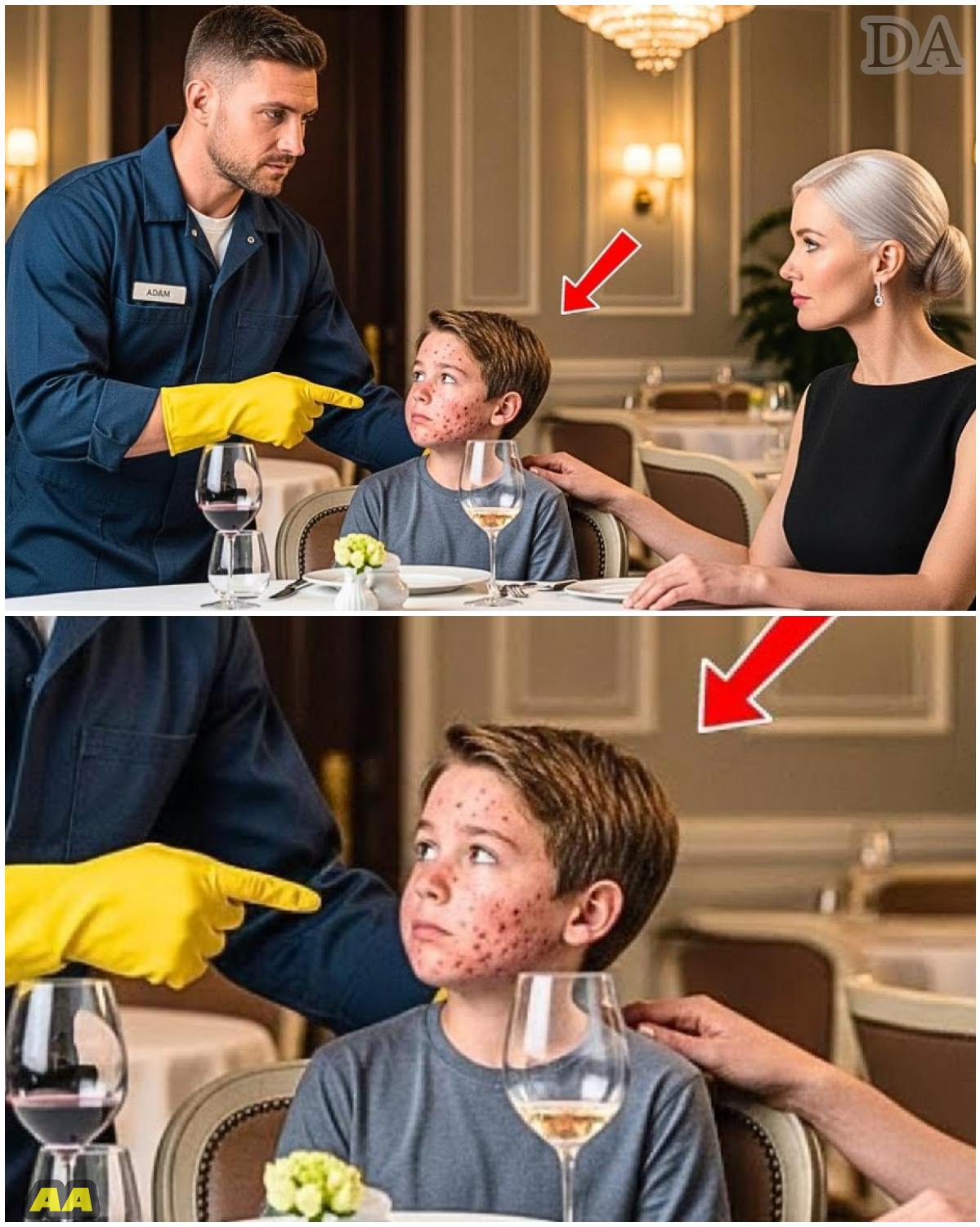 The Unseen Healer: How a Janitor’s Eyes Saved a Billionaire’s Son