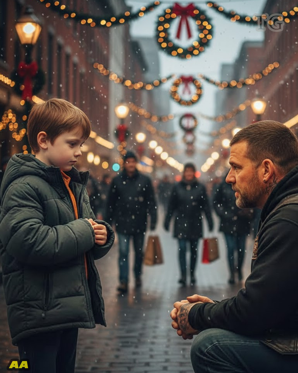 Lucas Hayes and the Stranger at the Door: A Holiday of Hidden Dangers