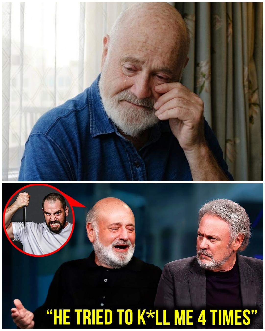 “ROB REINER’S PRIVATE CONFESSION TO BILLY CRYSTAL SHOCKS HOLLYWOOD — ‘I NEVER TOLD ANYONE THIS… NOT EVEN MY FAMILY’ — A SECRET THAT SHAPED HIS LIFE, A HIDDEN LOSS, AND THE FRIEND WHO FINALLY HEARD THE TRUTH 😱🔥🤯”