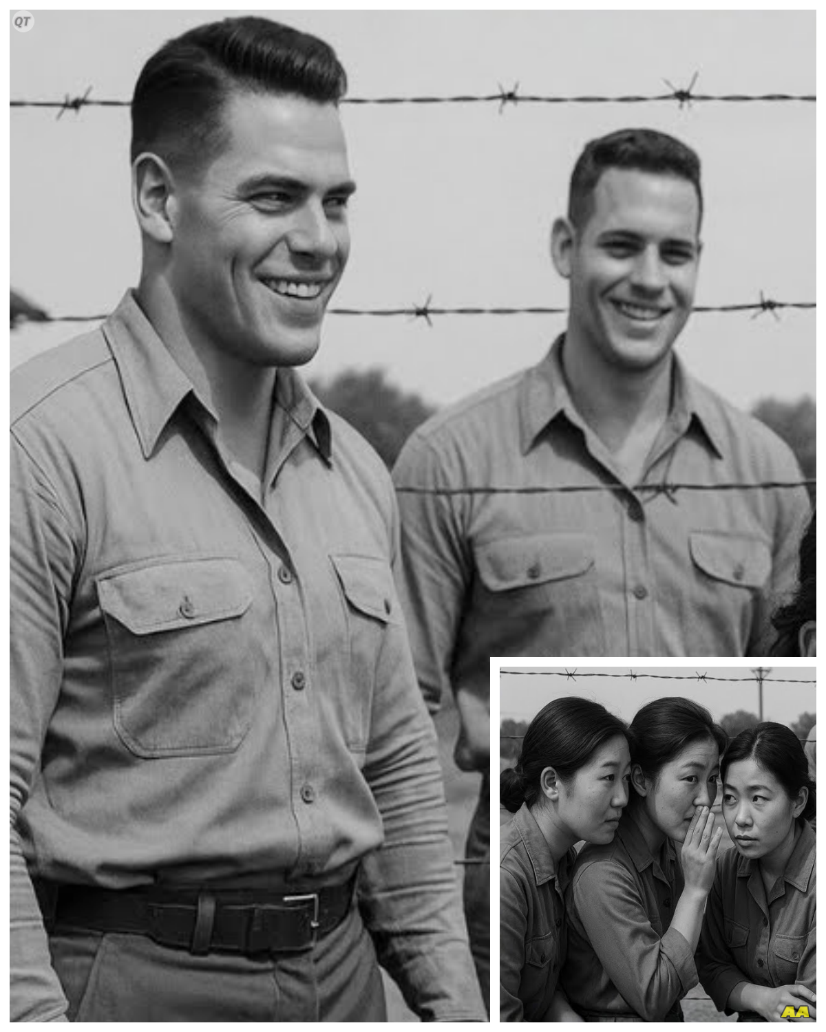 “They Looked Like Movie Stars!” — Japanese Women POWs COULDN’T Stop Whispering About U.S. Soldiers They were told American soldiers were demons with no honor, that they tortured prisoners and showed no mercy. But when 47 Japanese women stepped off the transport ship at San Francisco Bay in September 1945, “What stopped them cold wasn’t cruelty. It was beauty. They looked like movie stars,” one woman whispered in Japanese, staring at the tall American soldiers on the dock. Her companion grabbed her arm, terrified someone had heard. But the words had already escaped and they would echo through the camp for months to come, changing everything these women believed about their enemy. If you’re interested in untold World War II stories that challenge everything you thought you knew, make sure to hit that subscribe button. These hidden histories deserve to be remembered. The autumn sun hung low over San Francisco Bay, painting the water gold and orange. The transport ship groaned as it pulled into dock, its engines shutting down after weeks at sea. On deck, 47 Japanese women stood in two silent lines, their dark hair pulled back in severe buns, their simple cotton uniforms wrinkled and salt stained from the long Pacific crossing. Most were in their 20s, though a few were barely 18. They had been nurses, radio operators, clerks, and translators stationed across the Pacific Islands, Saipan, Okinawa, the Philippines. When the emperor’s voice crackled over radios announcing surrender, their world had ended………..