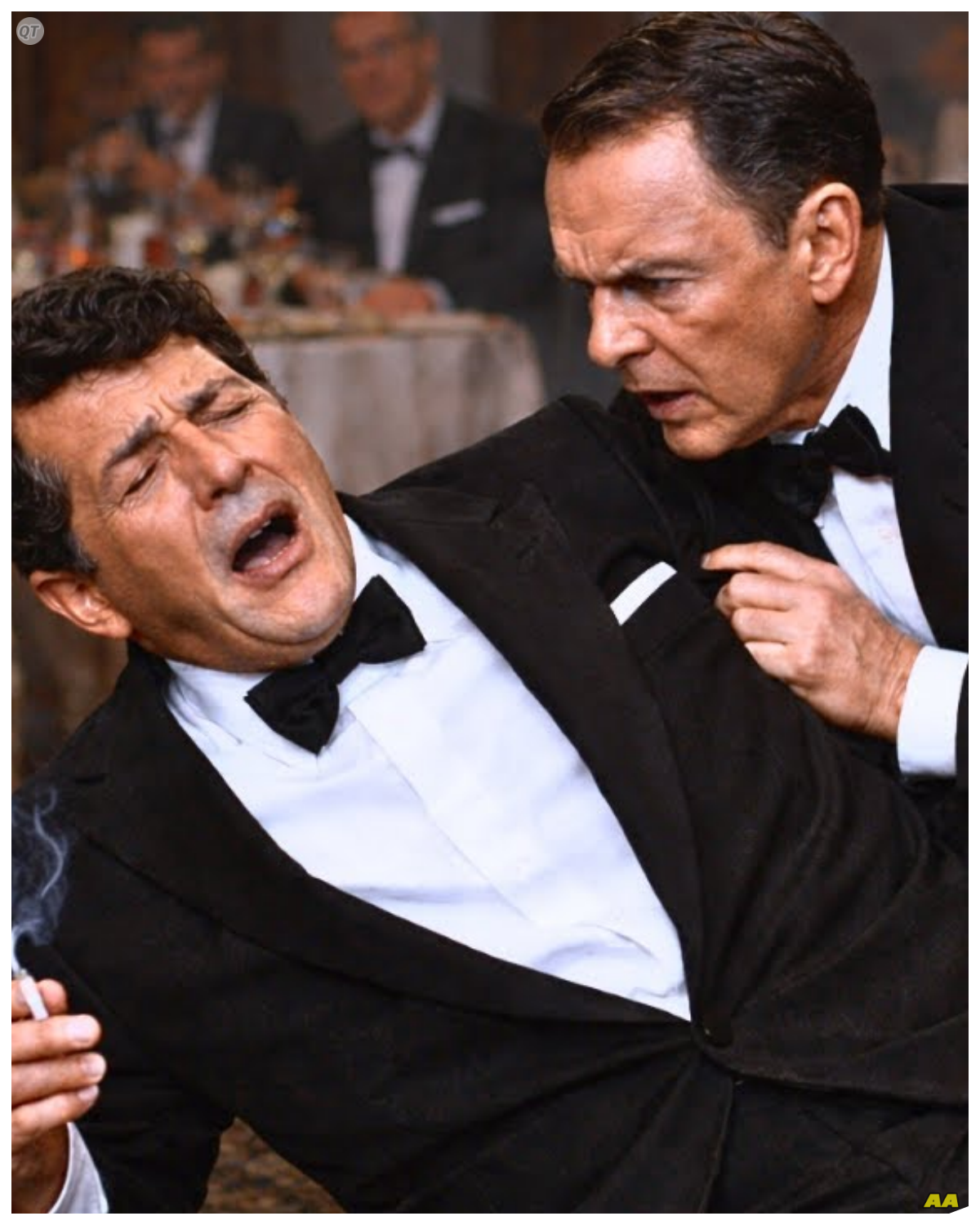 Dean Martin COLLAPSED When Frank Sinatra Finally Said This — Their Last Interview Changed Everything  Dean Martin collapsed on live television.  Not from alcohol, not from exhaustion, not from the grief that had been slowly killing him since his son died.  He collapsed because Frank Sinatra finally told him the truth.  One sentence.  That’s all it took.  One sentence from the man Dean trusted most in the world.  And the king of Cool shattered into pieces right there on camera.  40 years of friendship.  40 years of secrets.  and Frank had been carrying a burden so heavy that when he finally released it, it nearly destroyed them both.  But here’s what makes this story unforgettable.  What Frank revealed wasn’t something terrible he’d done to Dean.  It was something he’d done for him.  A sacrifice so devastating, so costly that Frank had hidden it for three decades because he knew if Dean ever found out, it would break his heart.  March 1988, NBC Studios, Burbank, California.  The television special celebrating Dean Martin’s legendary career was supposed to be a night of laughter and nostalgia.  Old friends gathering one last time, but Frank Sinatra didn’t come to celebrate.  He came to confess.  The crew noticed something was wrong immediately.  Frank kept pacing backstage…………