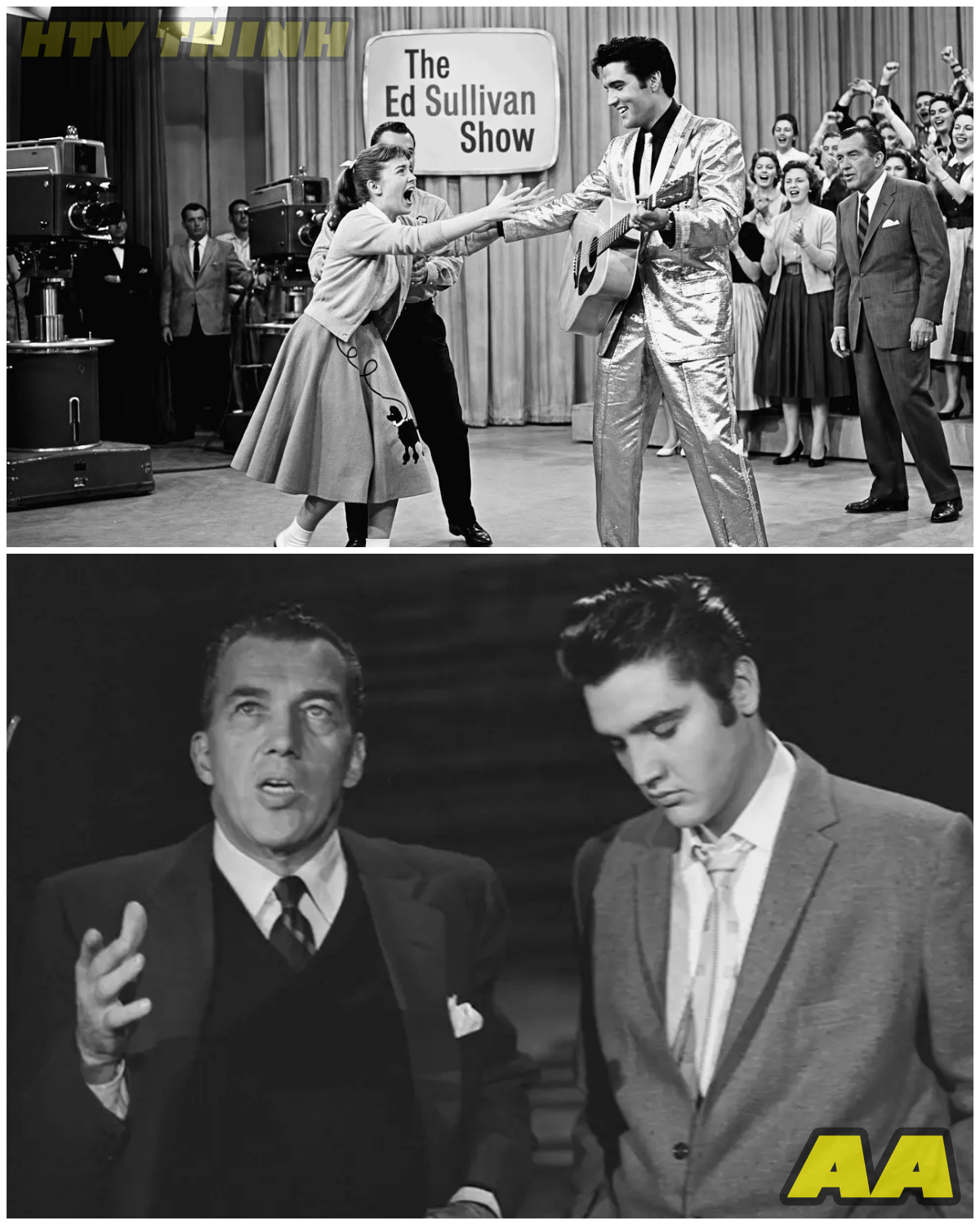 😱 16-Year-Old Girl JUMPED ON Elvis Presley on The Ed Sullivan Show – His Response Will Make You Cry 😱 – HTT