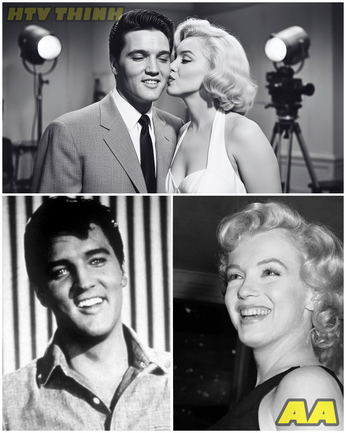 ๐ฑ Marilyn Monroe KISSED Elvis Presley – What Happened Next SHOCKED All of Hollywood! ๐ฑ – HTT