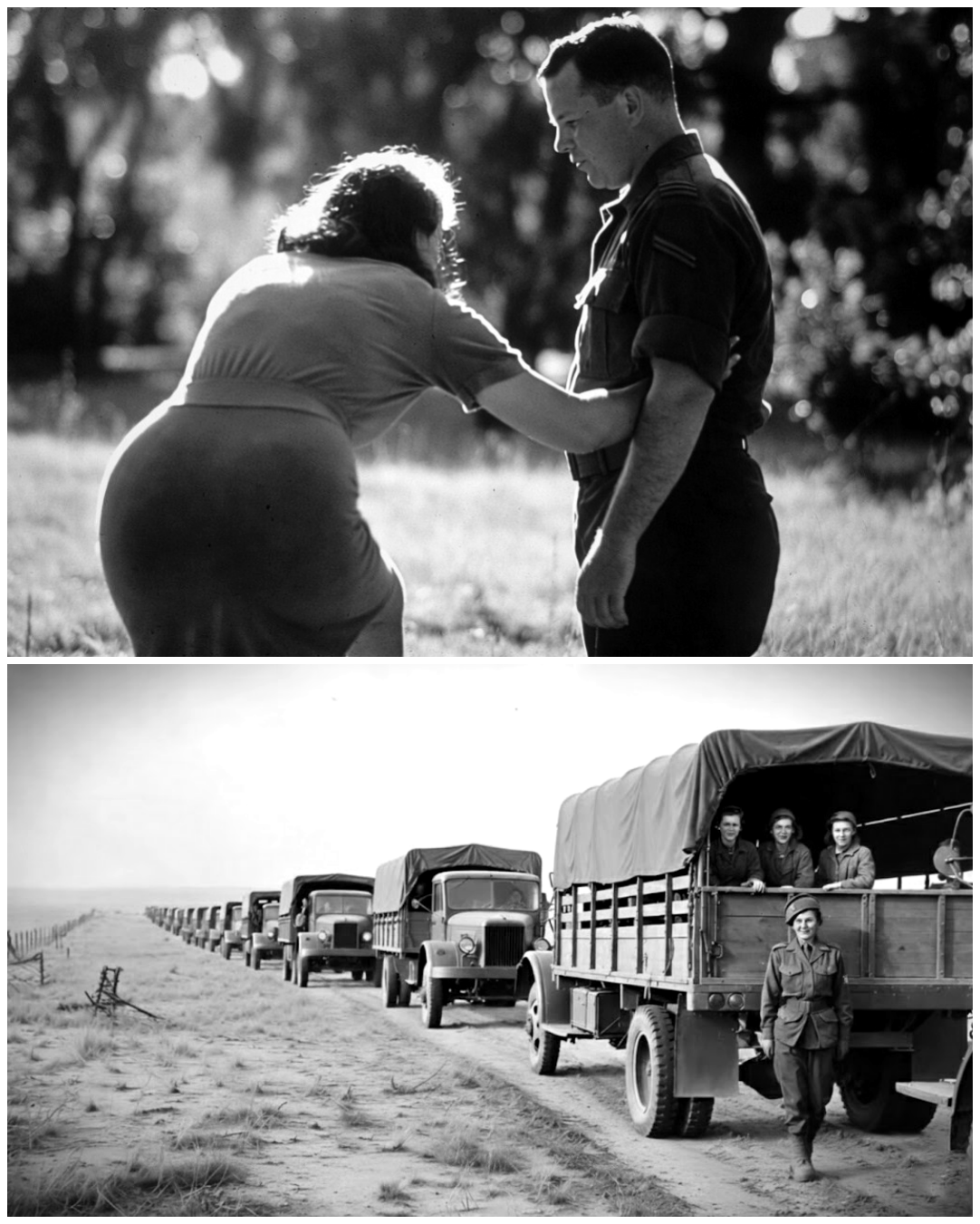 “I Can’t Stand Straight” — German POW Nurse Stunned by U.S.Soldier’s Pillow Gift in Camp