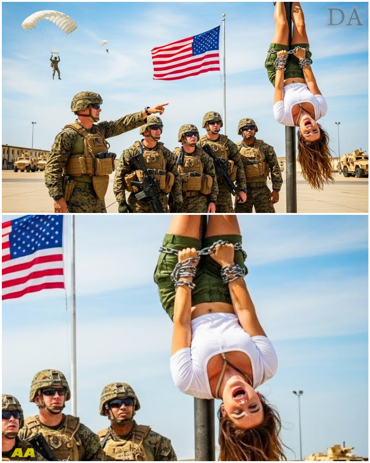 The Commander’s Fury: Justice Under the Desert Sun