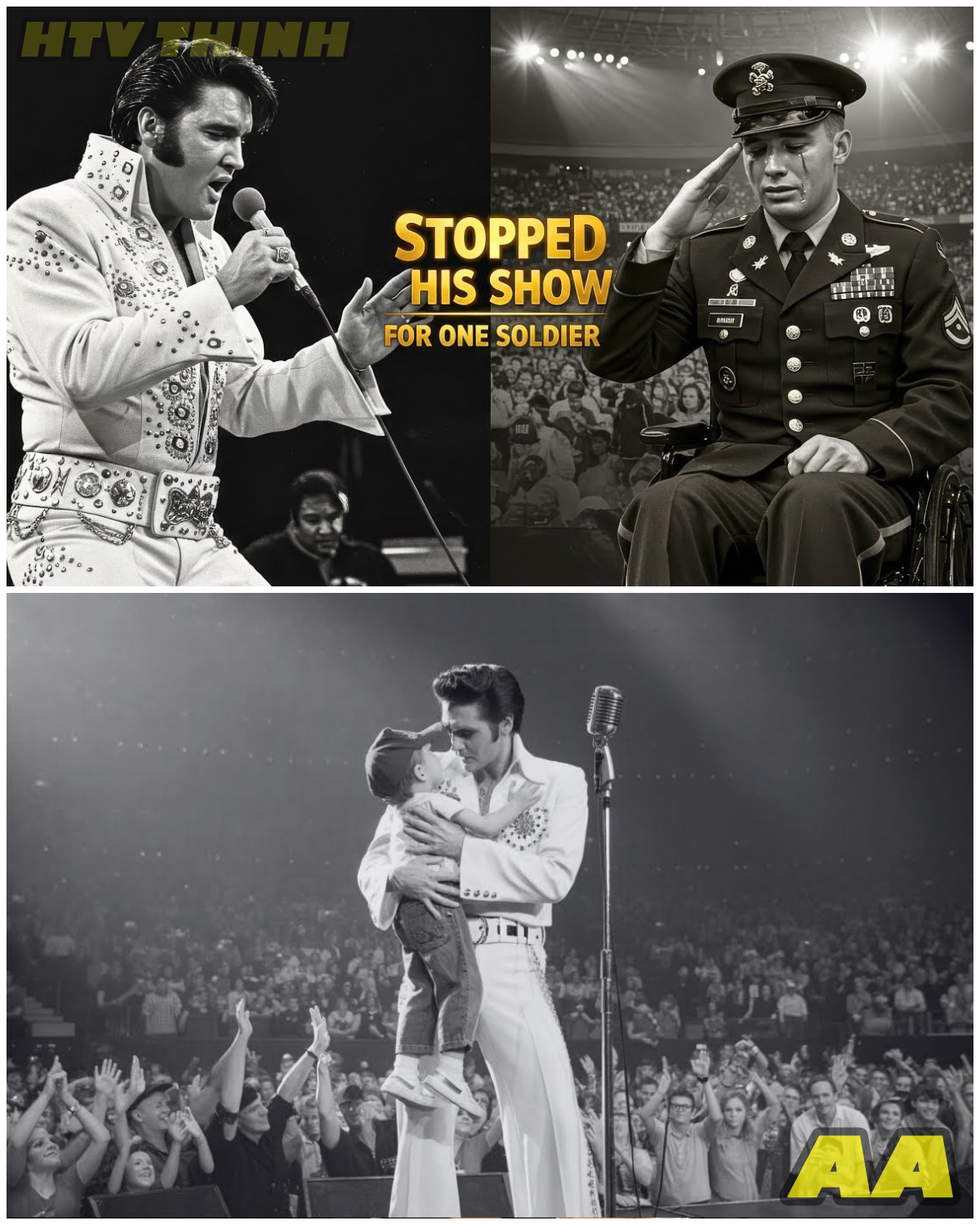 ๐ฑ Elvis Presley STOPPED Entire Concert for Dying Soldier – What Happened Next is INCREDIBLE ๐ฑ – HTT