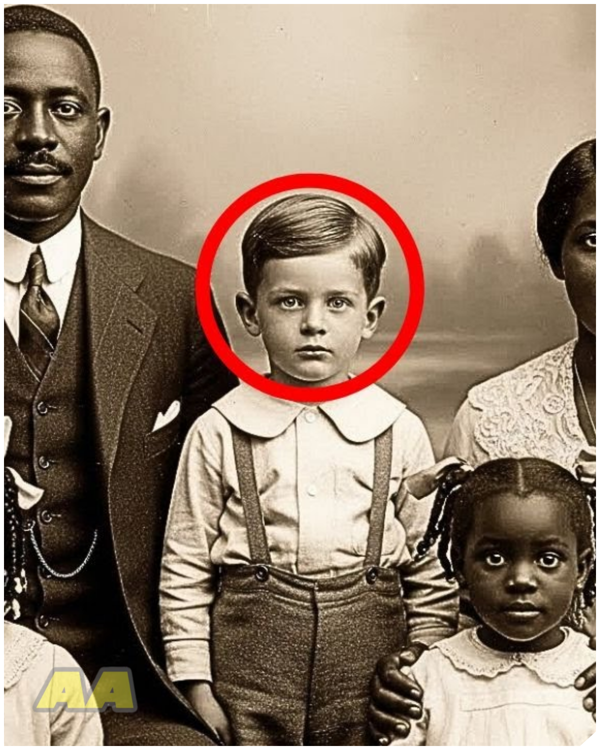 This 1920 portrait holds a mystery that no one has ever been able to unravel — until now