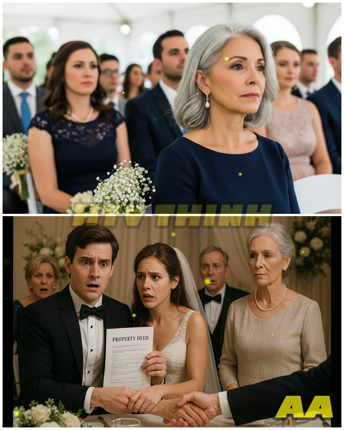 “I Sat in the Fourth Row at My Son’s Wedding… But My Secret Stole the Show 💔📜