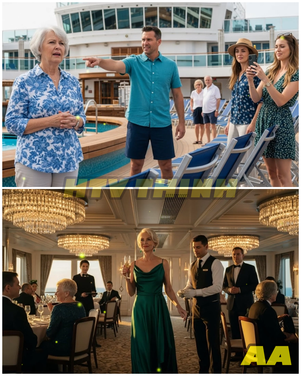 “I Was Told to Sleep on the Deck—So I Booked the Royal Suite Instead 👑💸