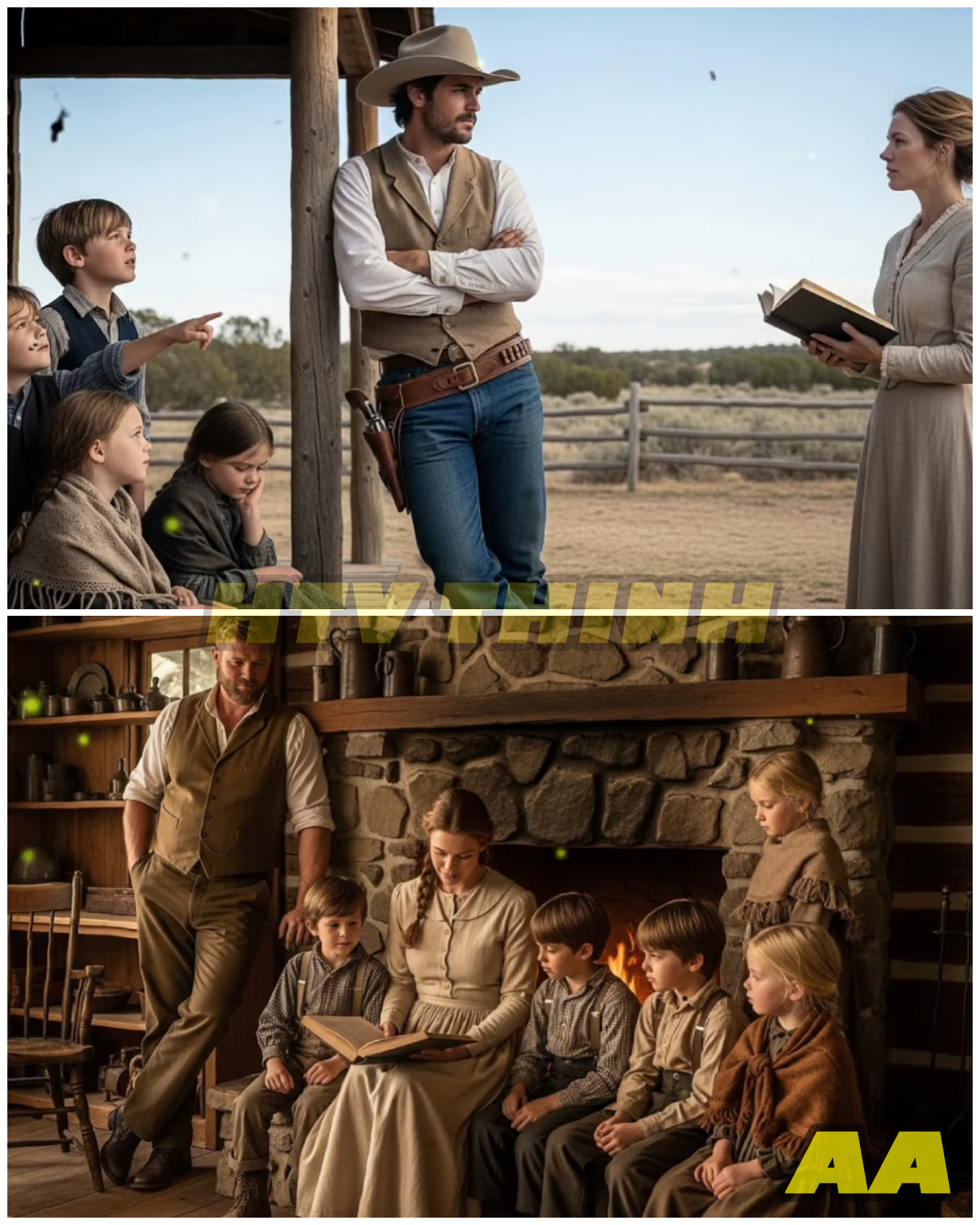 🌅 “The Teacher Who Thought She Couldn’t Have Children—But the Cowboy Had Other Plans”