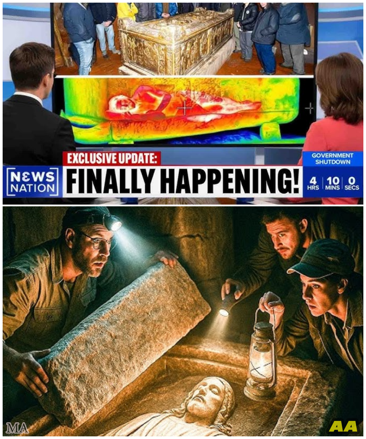🦊 A SHOCKING DISCOVERY UNDER THE HOLIEST SITE IN JERUSALEM — AND WHY NO ONE IS ALLOWED TO TALK ABOUT IT 🕯️
