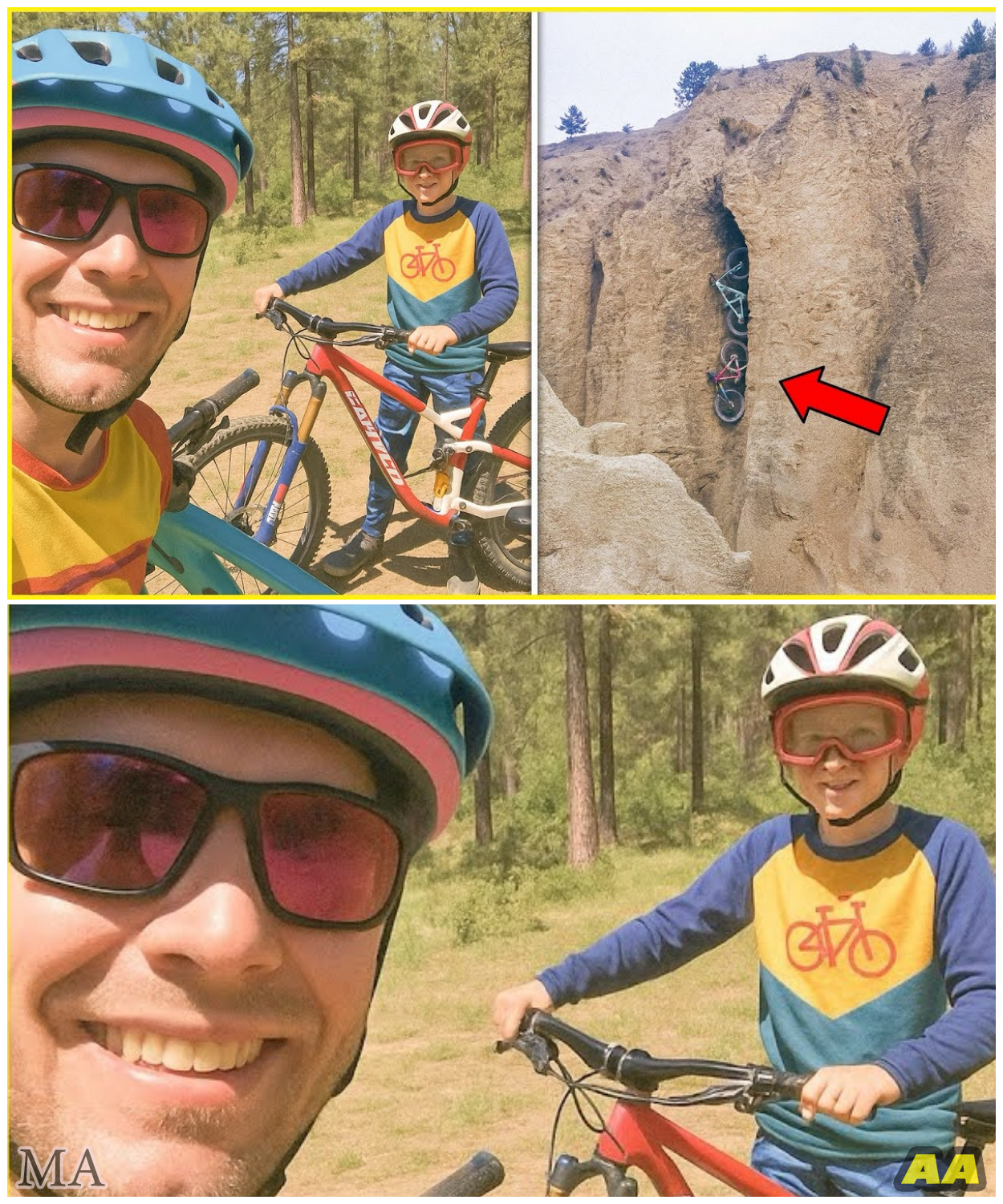 They Vanished Mountain Biking at Lake Tahoe, 5 Years Later This Is Found on 160ft Cliff…