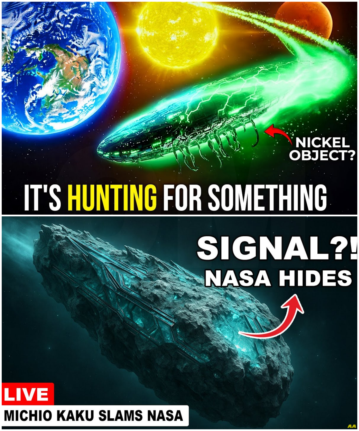 3I/ATLAS: First Tremor Signal Detected — Michio Kaku Slams NASA