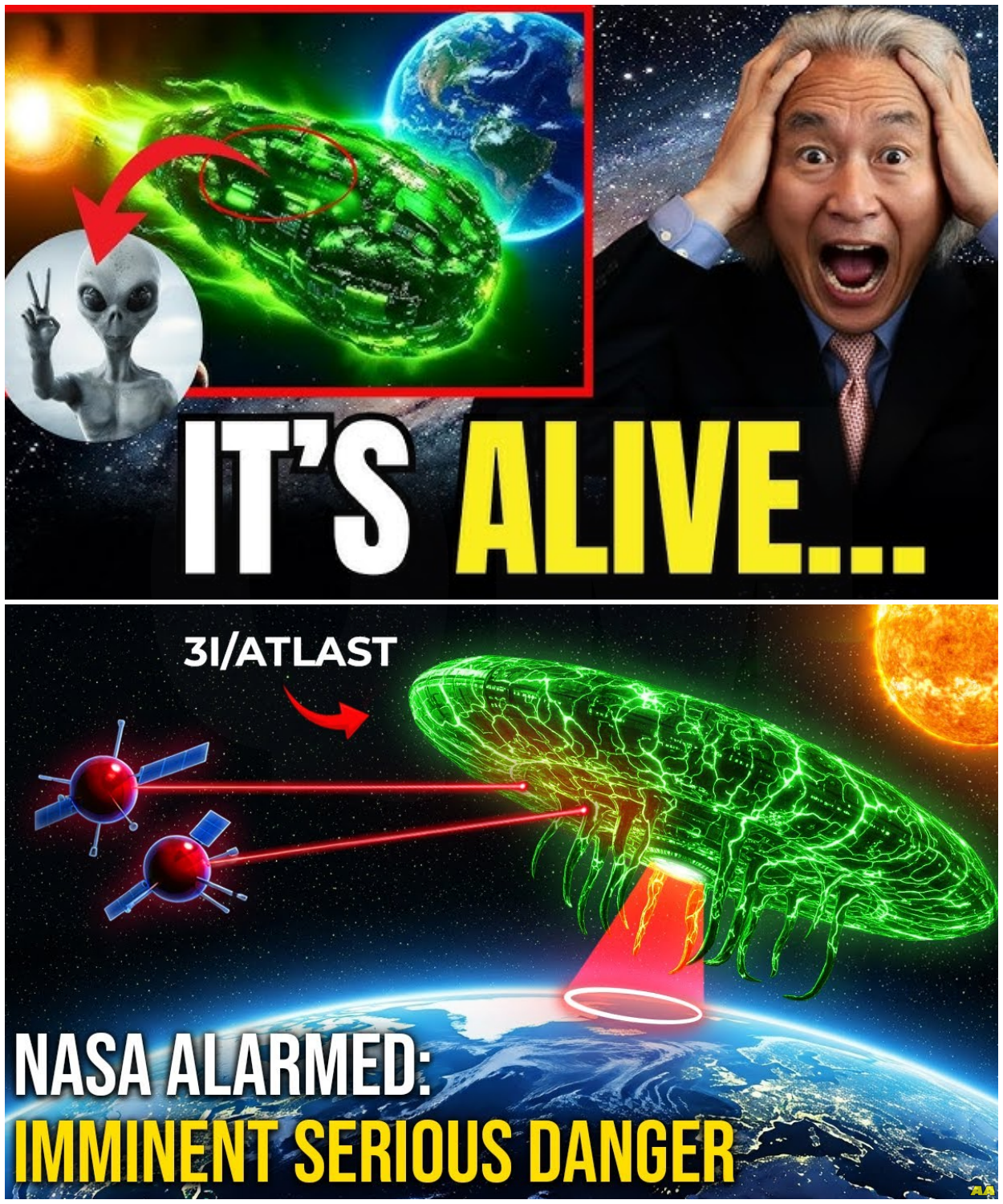 3I/ATLAS: James Webb Found Something ALIVE Inside and It Horrified Michio Kaku