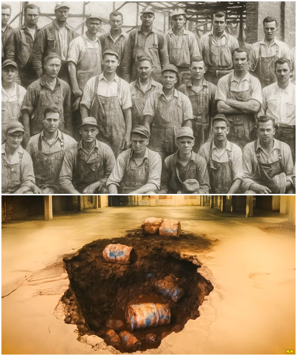 30 Construction Workers Vanished During Great Depression, 65 Years Later a Garage Reveals…