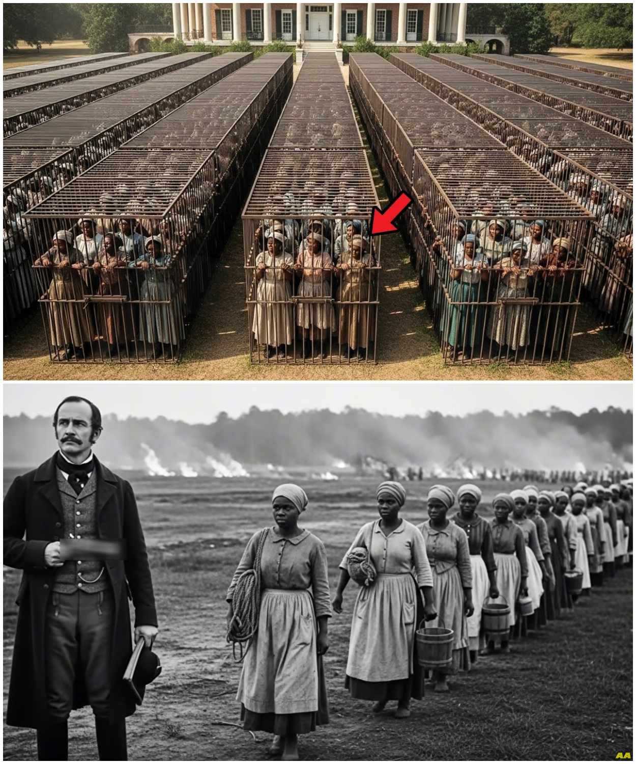 How 500 Slaves Escaped The Largest Plantation Breeding Farm