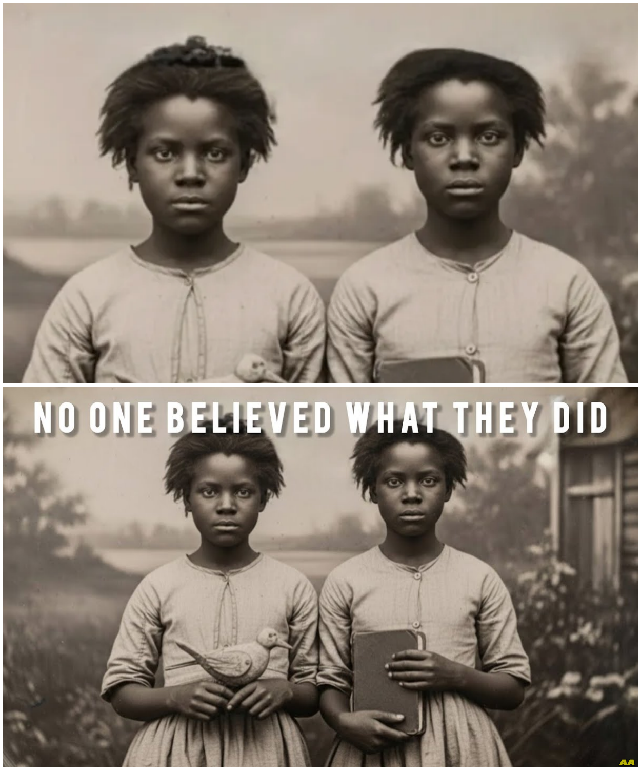 13 Year Old Enslaved Twins Did The Impossible in Georgia That No One Believed